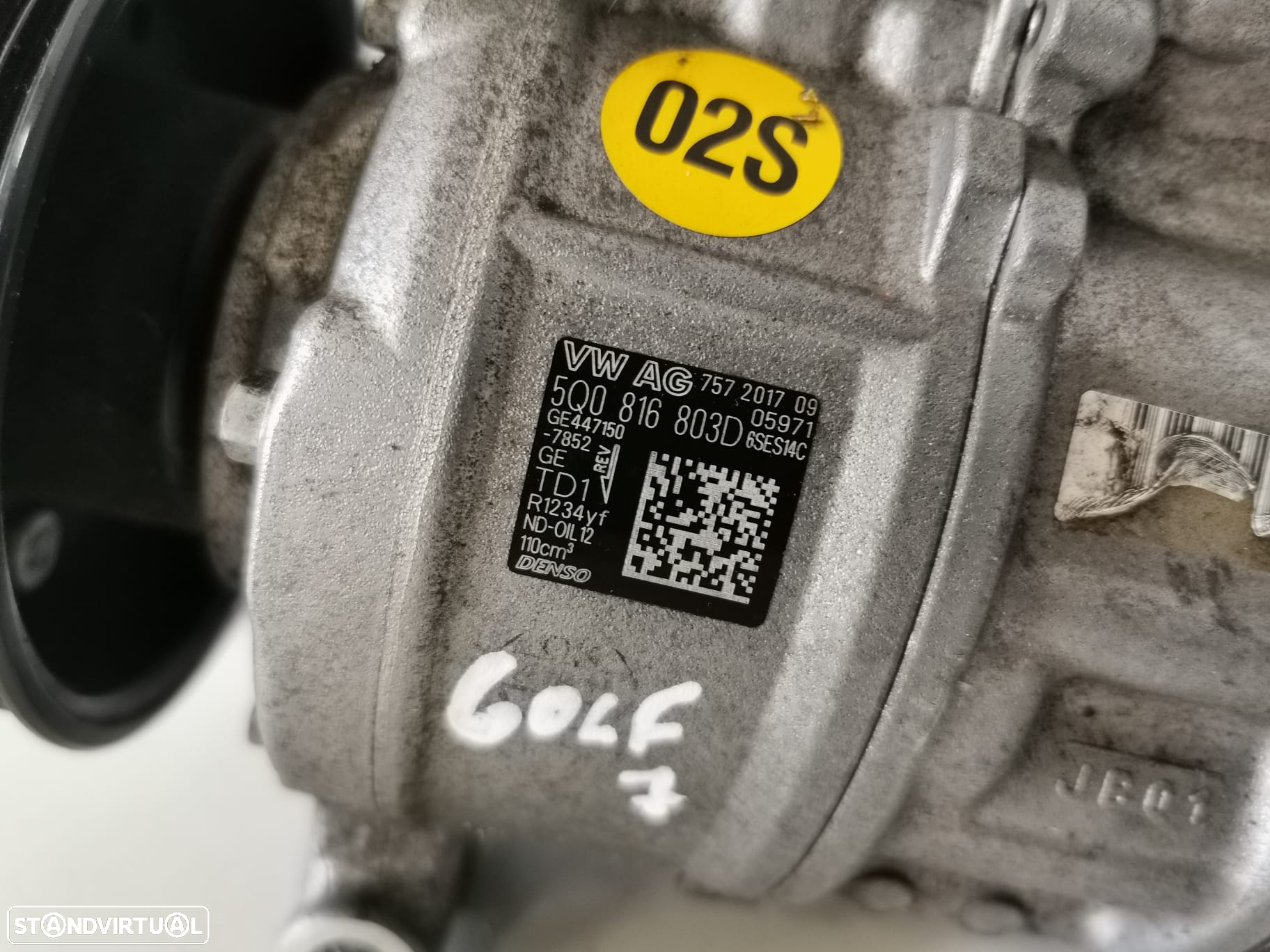 Compressor Ar Condicionado A/C - VW Golf VII / Seat Leon / Audi A3 - 7