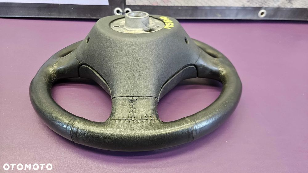 Kierownica Trzy 3 Ramienna Czarna Skóra Soul Air Bag Poduszka Kabel Wtyczka AUDI A4 B6 B7 - 16