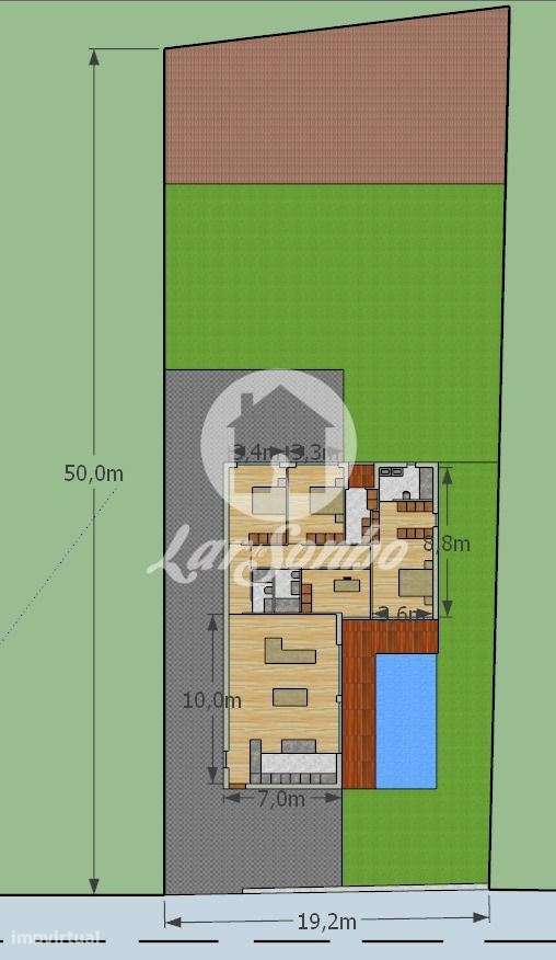 Terreno para Construção de Moradia com 1022m² em Balazar, Póvoa de ... - Grande imagem: 4/11
