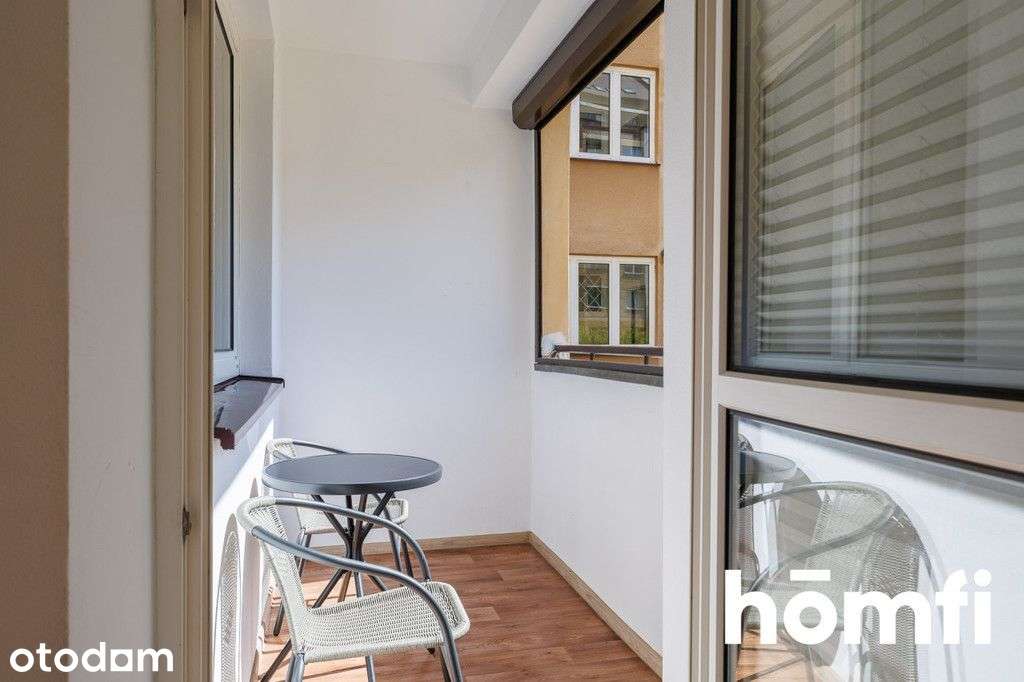 2 pokoje | 47,7 m² | Loggia | Parter
