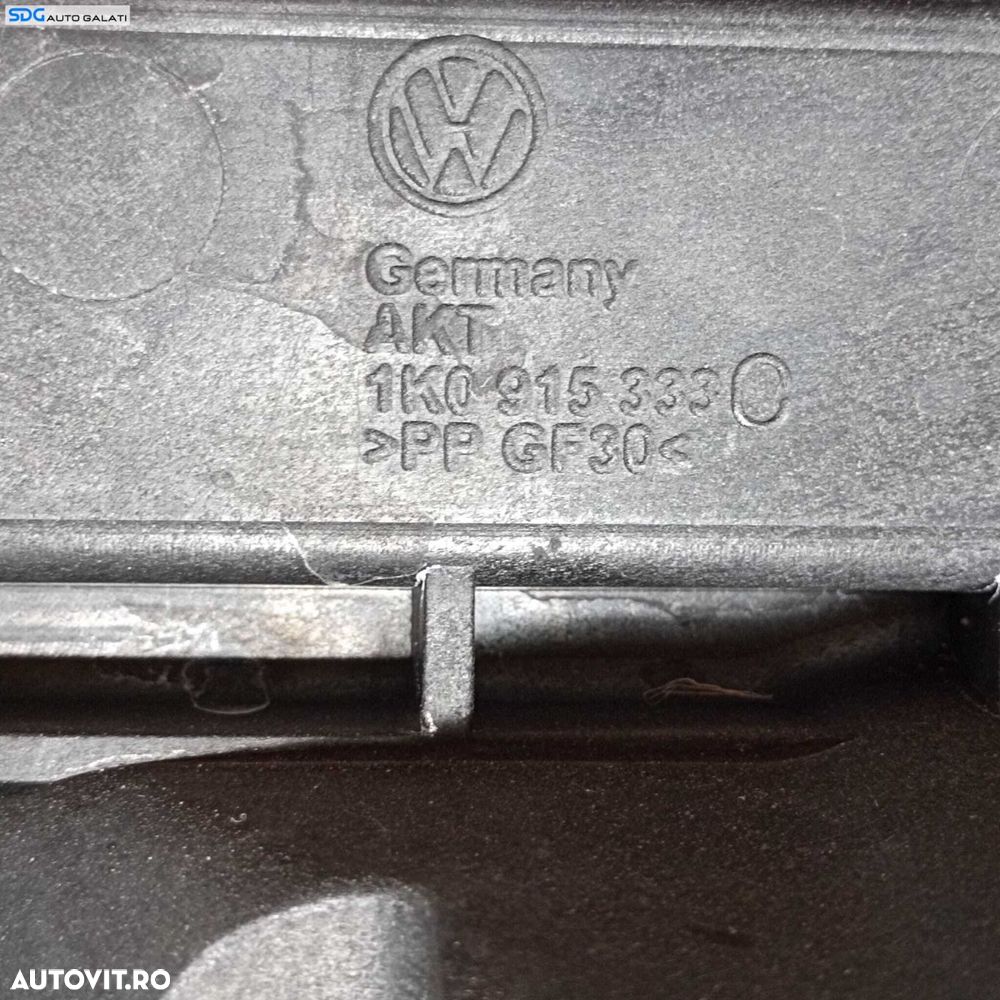 Suport Tava Tavita Carcasa Acumulator Baterie Volkswagen Golf Plus 2004 - 2014 Cod 1K0915336B 1K0915333C [2400] - 6