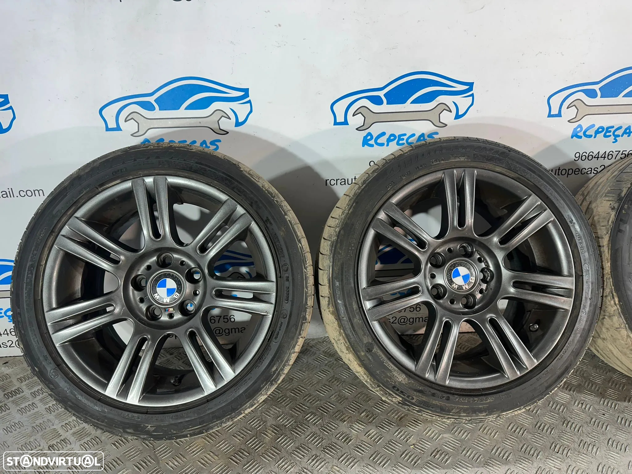 .Conjunto Jantes 17 Originais Pack M Style 194 BMW 5x120 8.0J 8.5J ET34 ET37 8036935 8036936 - 6