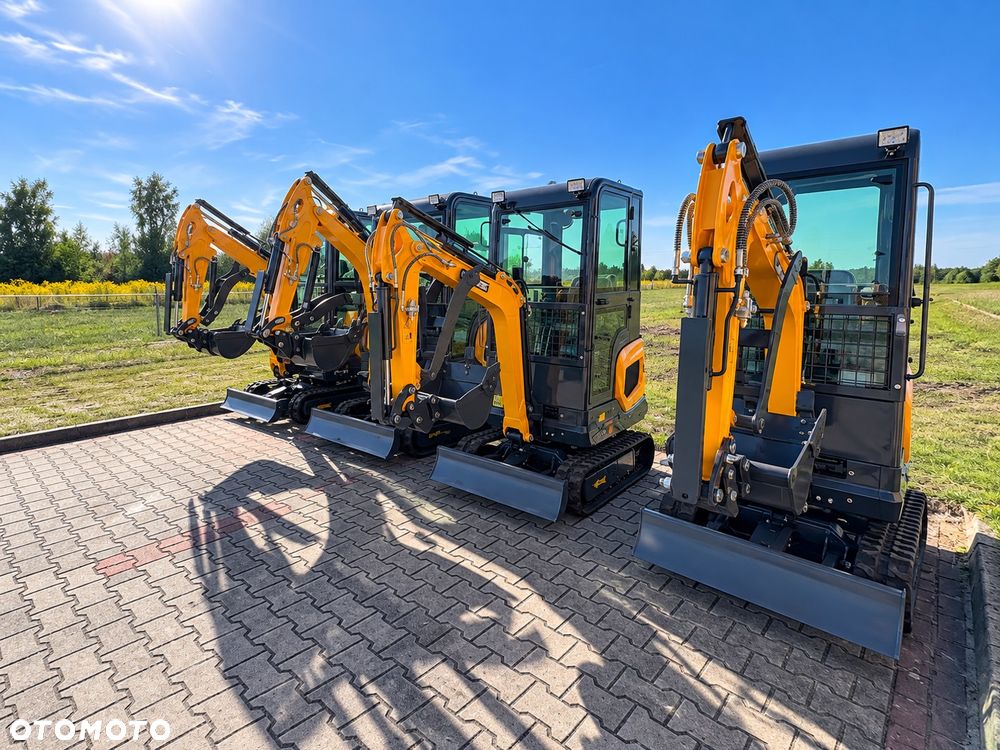 Inny Minikoparka CAVE CE12 PROMOCJA! 1200KG z Kabiną 2026r Nowość LEASING RATY, Skrętne ramie, Ogrzewanie, ZESTAW - 13