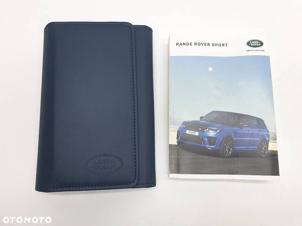 KSIĄŻKA SERWISOWA INSTRUKCJA OBSŁUGI ETUI RANGE ROVER SPORT II L494 - 1
