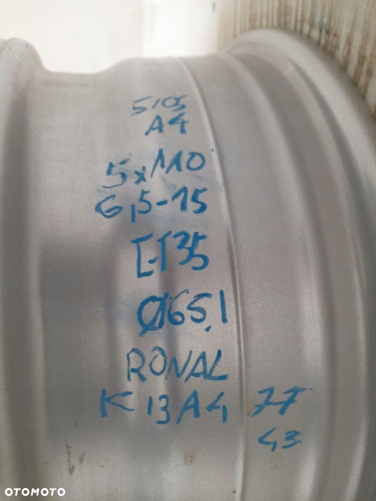 Felgi aluminiowe Ronal KBA47743 6.5" x 15" 5x110 ET35 - 11
