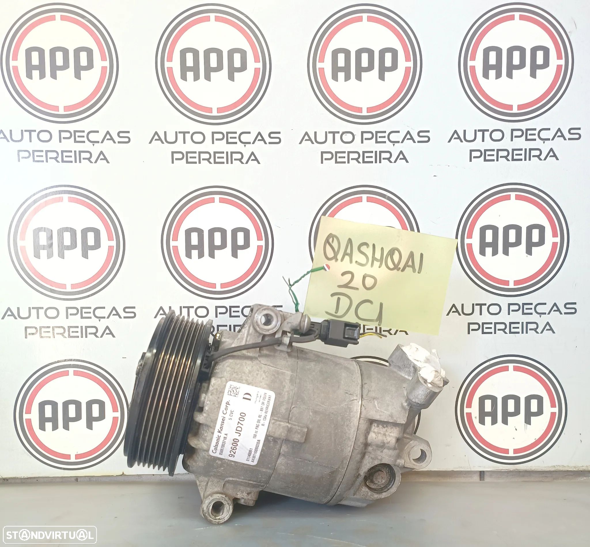Compressor ar condicionado Nissan Qashqai 2012 , 1.6 DCI , e 2.0 DCI. - 1