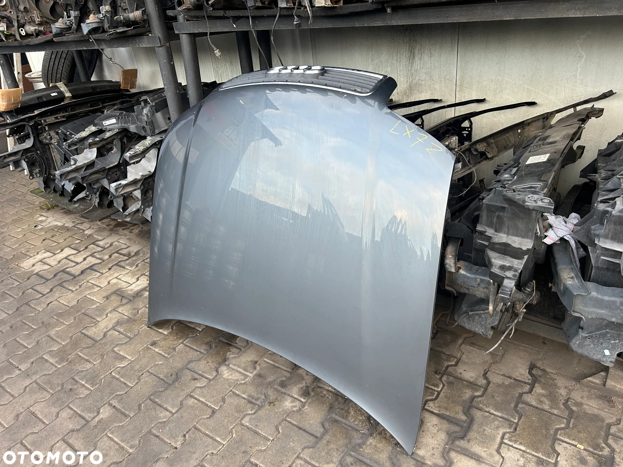 MASKA POKRYWA SILNIKA AUDI A4 B6 LX7Z SZARA WYSYŁKA !! - 2