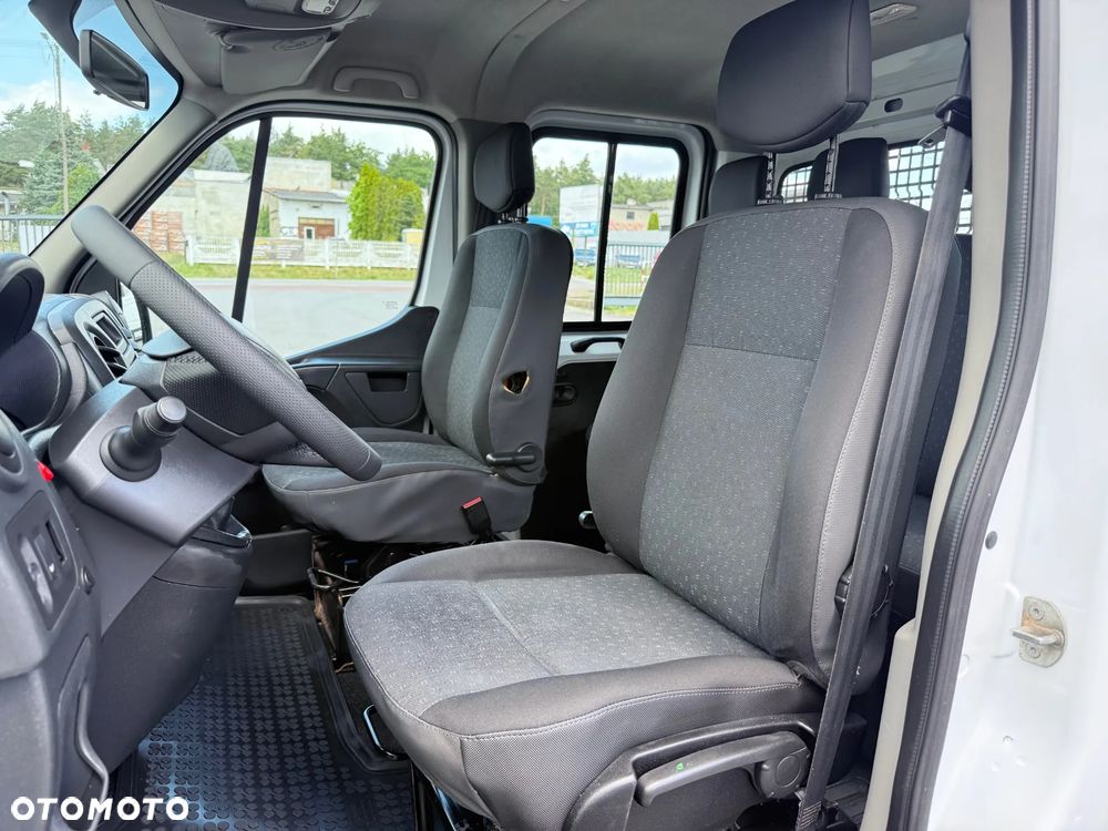 Opel Movano 130 CDTI Doka Brygadówka 6-miejsc Wywrotka 3-stronna Salon PL - 11