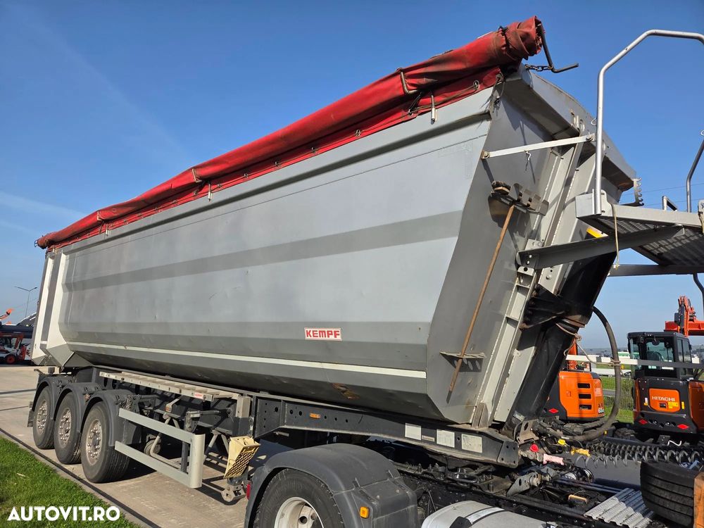 Kempf 50m3 FIER VECHI, 2017, axe BPW, Usi spate, Axa liftabila, jante aluminiu, Scena vizitare, prelata, Carte identitate RAR, rulata in Germania, posibilitate leasing-PROMOTIE 20.900 EUR+Tva - 3