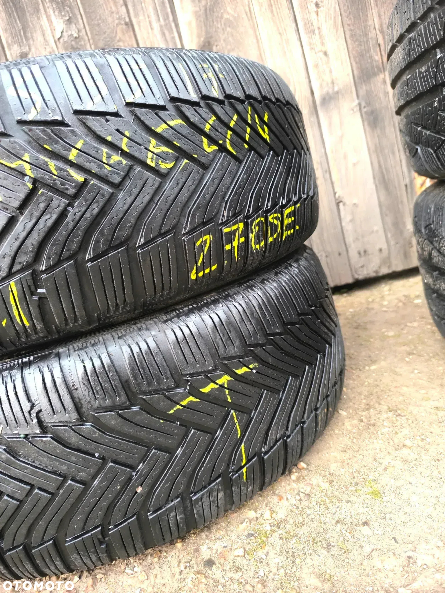 215/55R17 94V OPONY Zimowe Zima MICHELIN ALPIN 6 5,5mm Legnica ALU-RAD 21r. 215/55 - 3