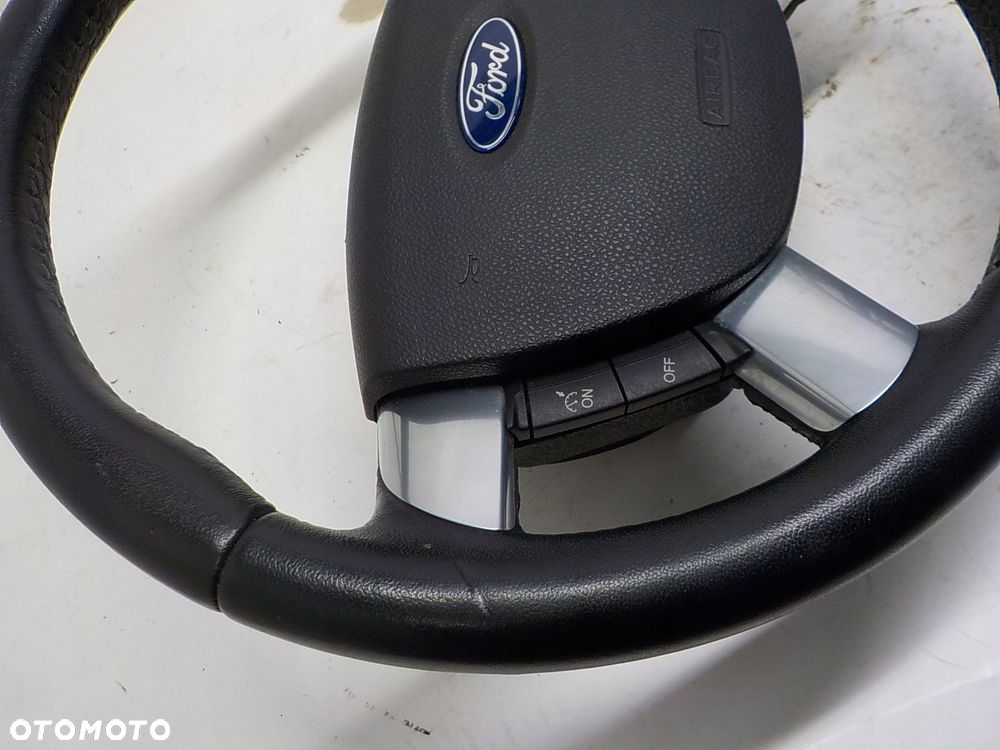 FORD FOCUS II MK2 LIFT FL KIEROWNICA SKÓRA MULTI AIRBAG PODUSZKA KIEROWCY - 10