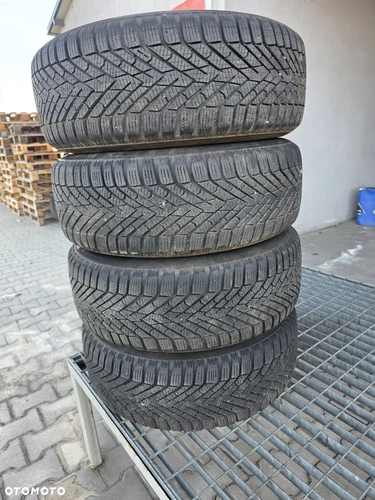 OPEL ASTRA L FORD VOLVO KOŁA R16 5X108 ET44 FELGI ALUMINIOWE OPONY ZIMOWE PIRELLI 205/55 - 13