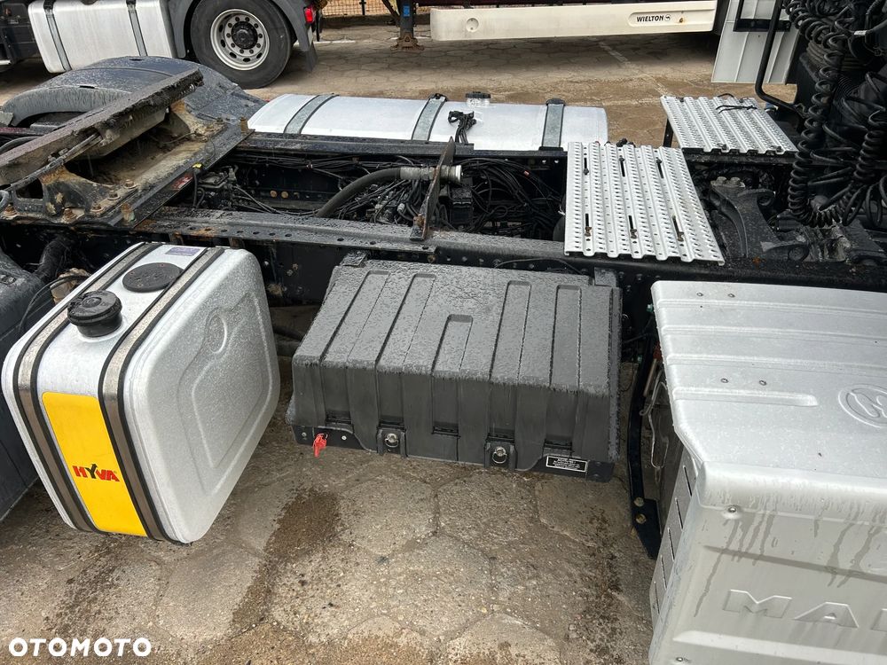 MAN TGX 18.460 KM RETARDER / HYDRAULIKA HYVA / TYLKO 650 TYS. KM PRZEBIEGU / OPONY BUDOWLANE / LODÓWKA / PRODUKCJA 2018 ROK !! - 17