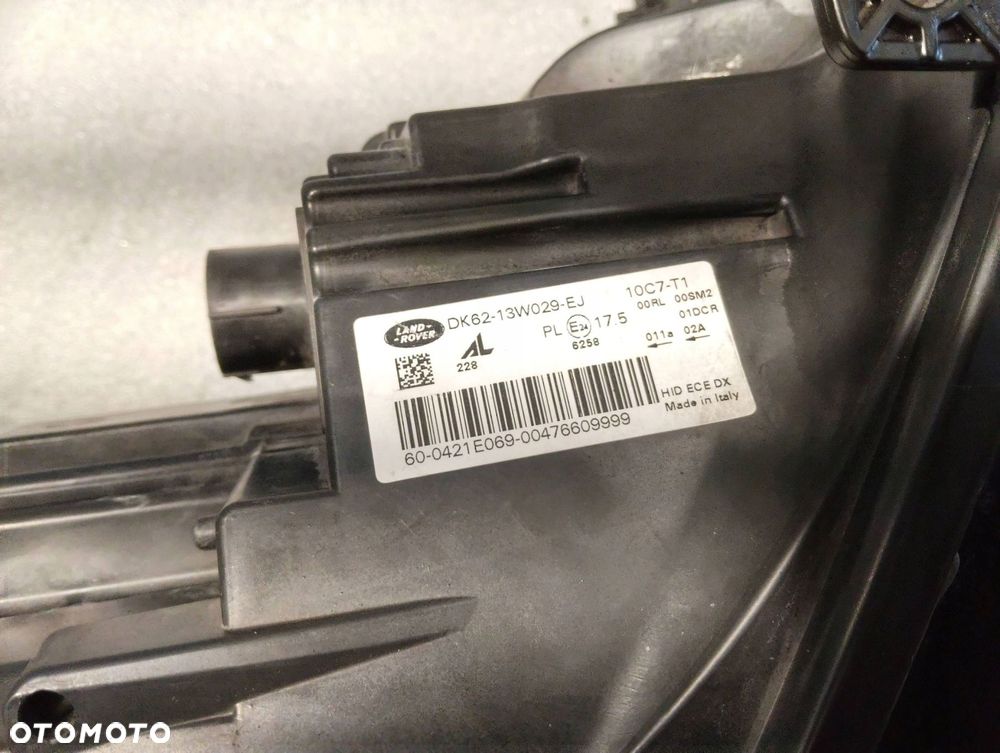 land rover range rover sport l494 xenon 8 pin strona prawa dk6213w029ej - 3