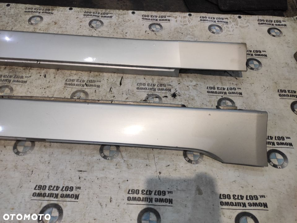 BMW E60 E61 Listwa progowa lewa prawa nakładka Titansilber 7033759  7033760 - 7