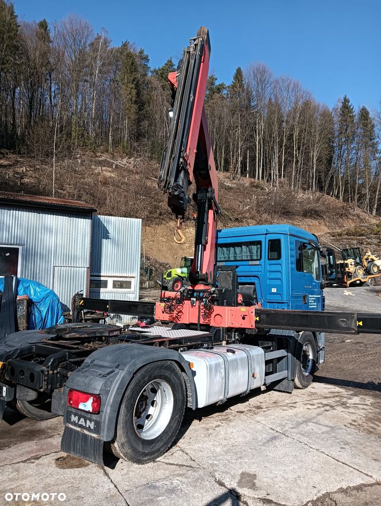 MAN TGS 18.400 + Palfinger PK 22002 | Żuraw 22tm | Pilot | 417tys km | Euro 5 | HDS | ciągnik siodłowy dźwig podnośnik - 14