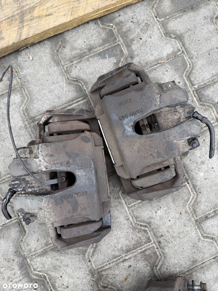 Zaciski jarzma e60 e61 535d Duże tarcze ! SWAP przód i tył komplet ! - 2