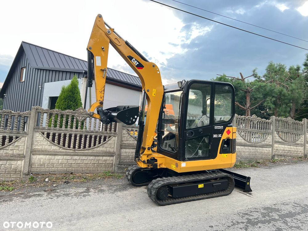 Caterpillar 302.5C | Minikoparka CAT 302.5 | Waga 3 Tony | Długie Ramie | Stan Bardzo Dobry | Mini Koparka | - 10
