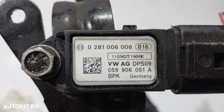 Senzor presiune gaze 059906051A 2.0TDI Audi A6 4F/C6 [2004 - 2008] - 2