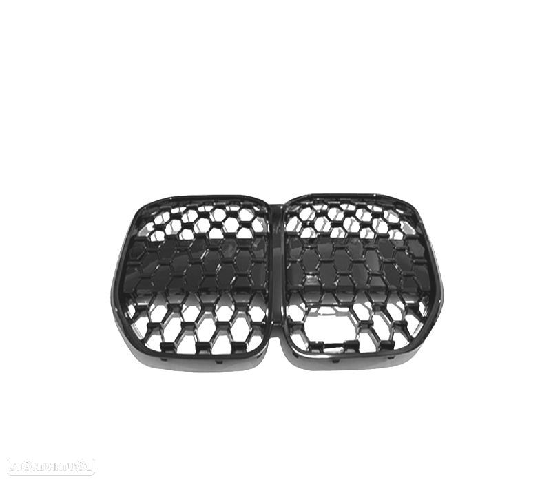 GRELHAS BMW G22 G23 20-24 PRETO BRILHANTE - 2
