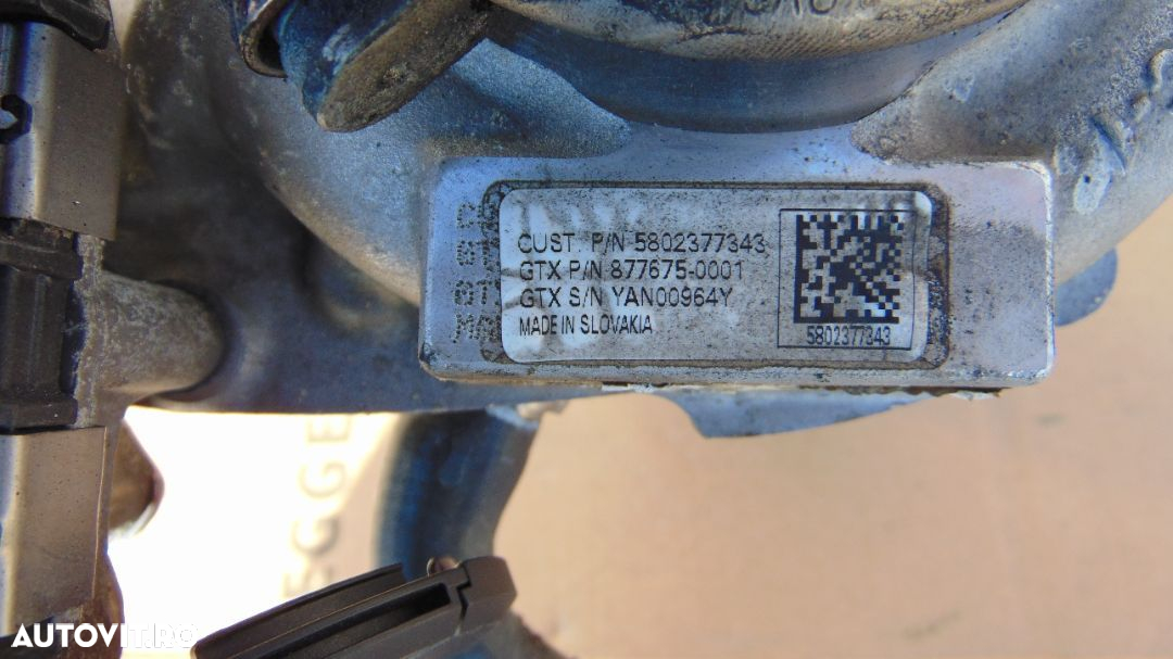 Turbina Iveco Daily 2.3 euro 6 doar 40.000km dezmembrez iveco daily 2.3 euro 6 - 2
