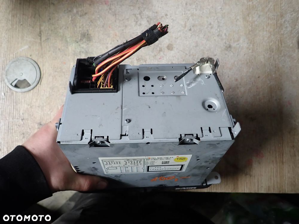 VOLKSWAGEN GOLF VI PASSAT B6 RADIO 1K0035186AA - 4