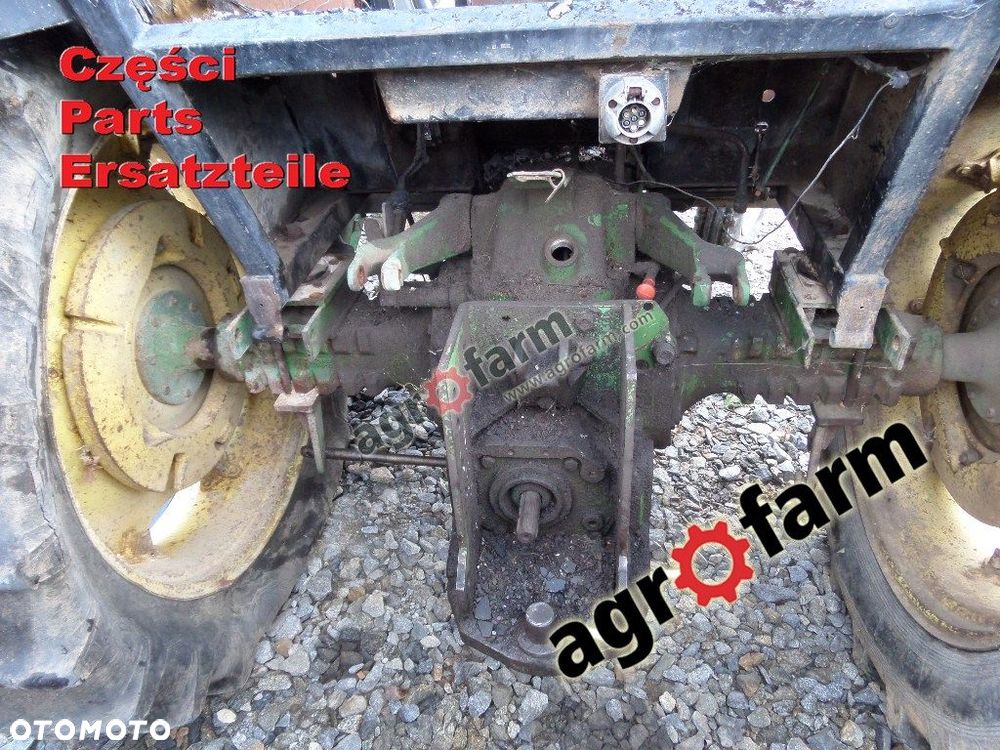 John Deere 2040 części, skrzynia biegów, silnik - 4
