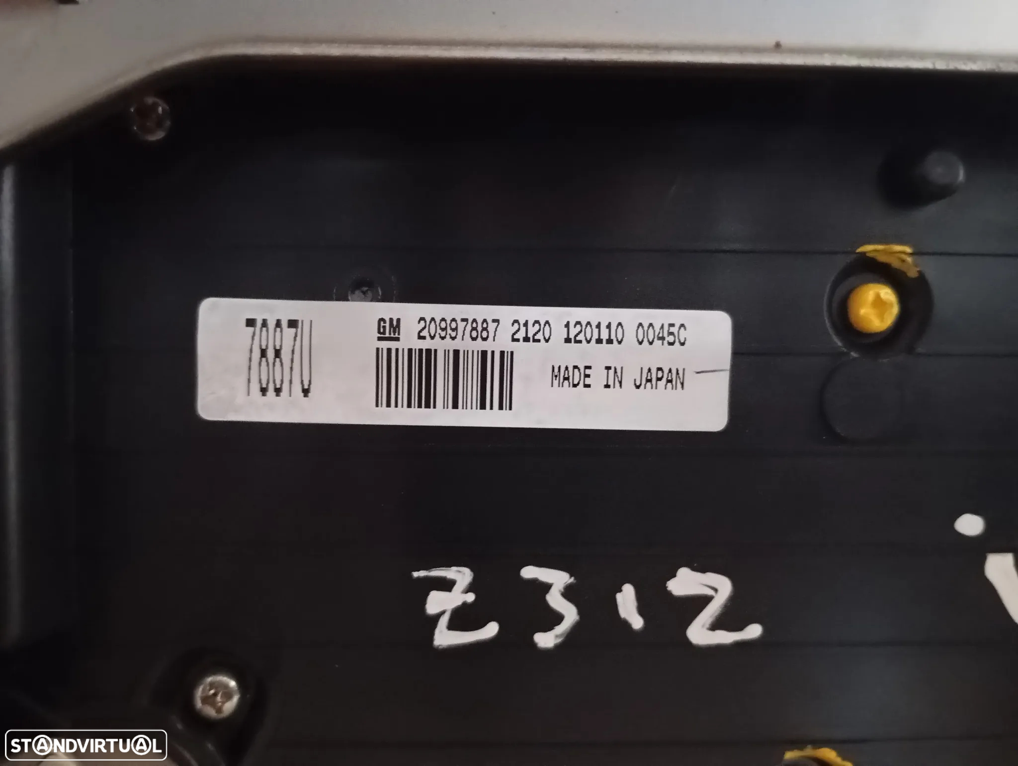 OPEL INSIGNIA RADIO DISPLAY COMANDOS - Z312 - 9