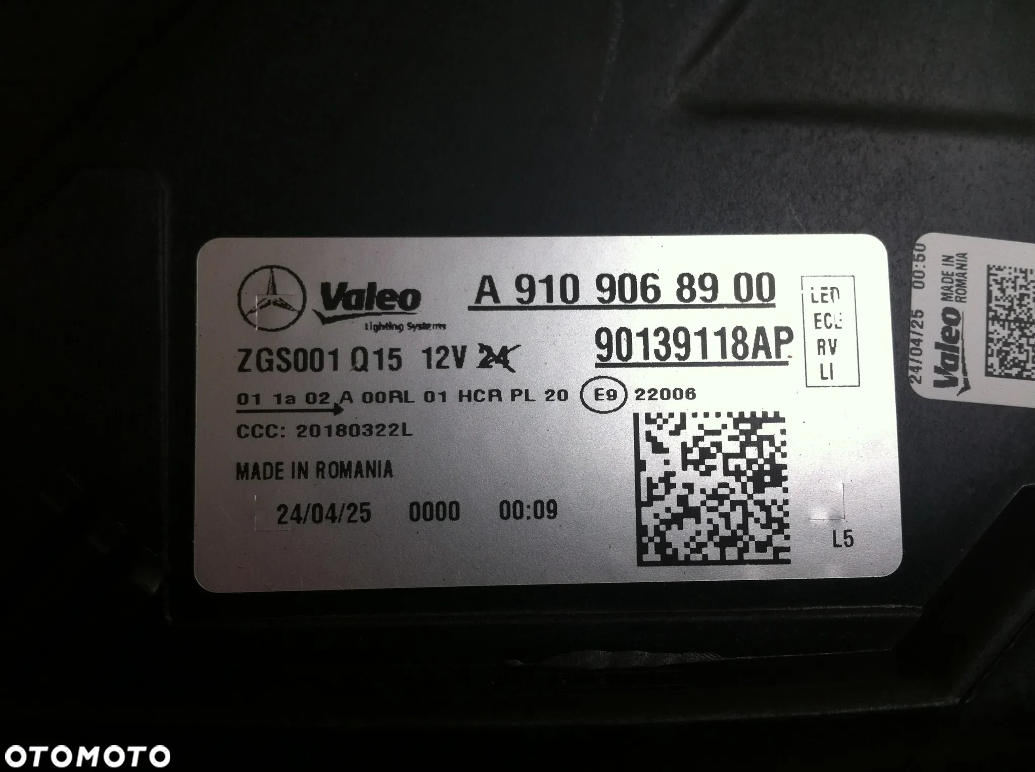 MERCEDES SPRINTER 907 LAMPA FULL LED - 2