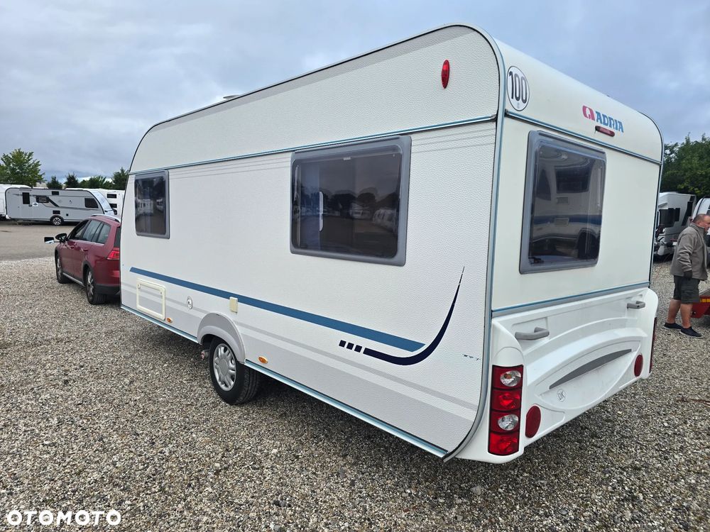 Adria 462 PS mover namiot prysznic WC camping hobby knaus lmc fendt tabbert przyczepa kempingowa NIE angielska - 13