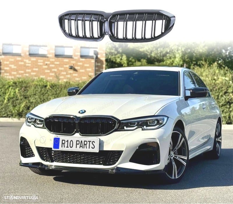 GRELHAS BMW G20 G21 18-22 LOOK M PERFORMANCE PRETO BRILHANTE - 1