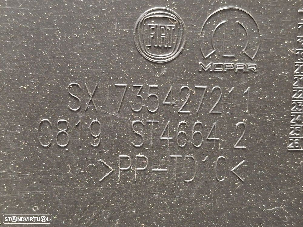 Quartela Trás Esquerda Fiat 500 (312_) - 3