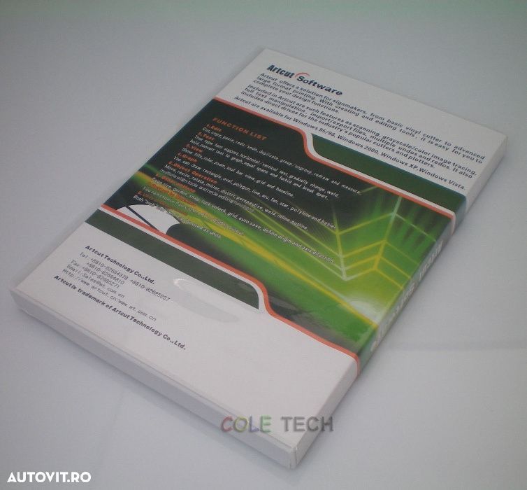 ProgramARTCUT 2009 Software Cutter Plotter Cutting AUTO CD TAIERE A188 - 3