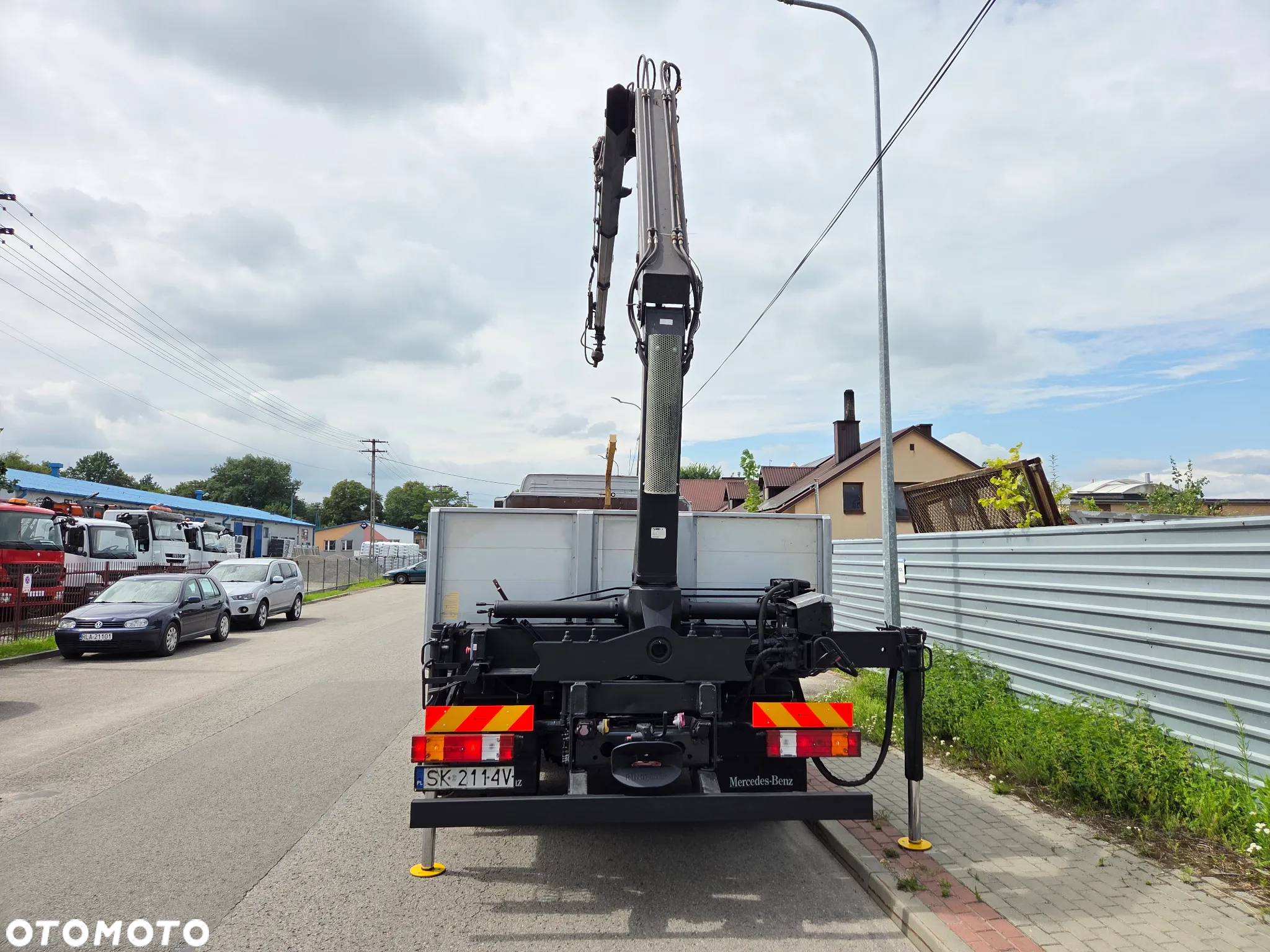 Mercedes-Benz AXOR 1826L KLIMA HDS HIAB ROTATOR tył PODUSZKI Euro 4 - 4