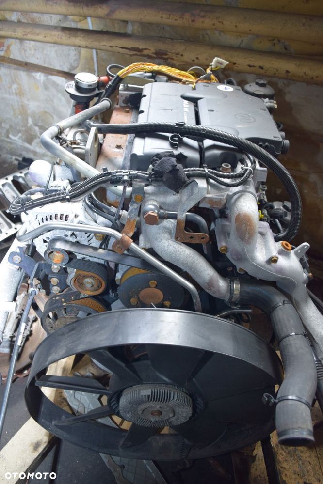 KOMPLETNY SILNIK MAN TGL D0834 LFL64 EURO 5 - 3