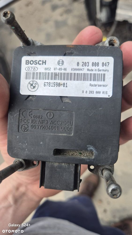 RADAR SENSOR ACC BMW E60 E61 E63 E64  6 781 590 - 2