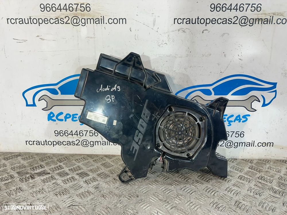 .Subwoofer Som Audio Colunas Original Bose Audi A3 8P 8P3035382C 2003 - 2013 - 2