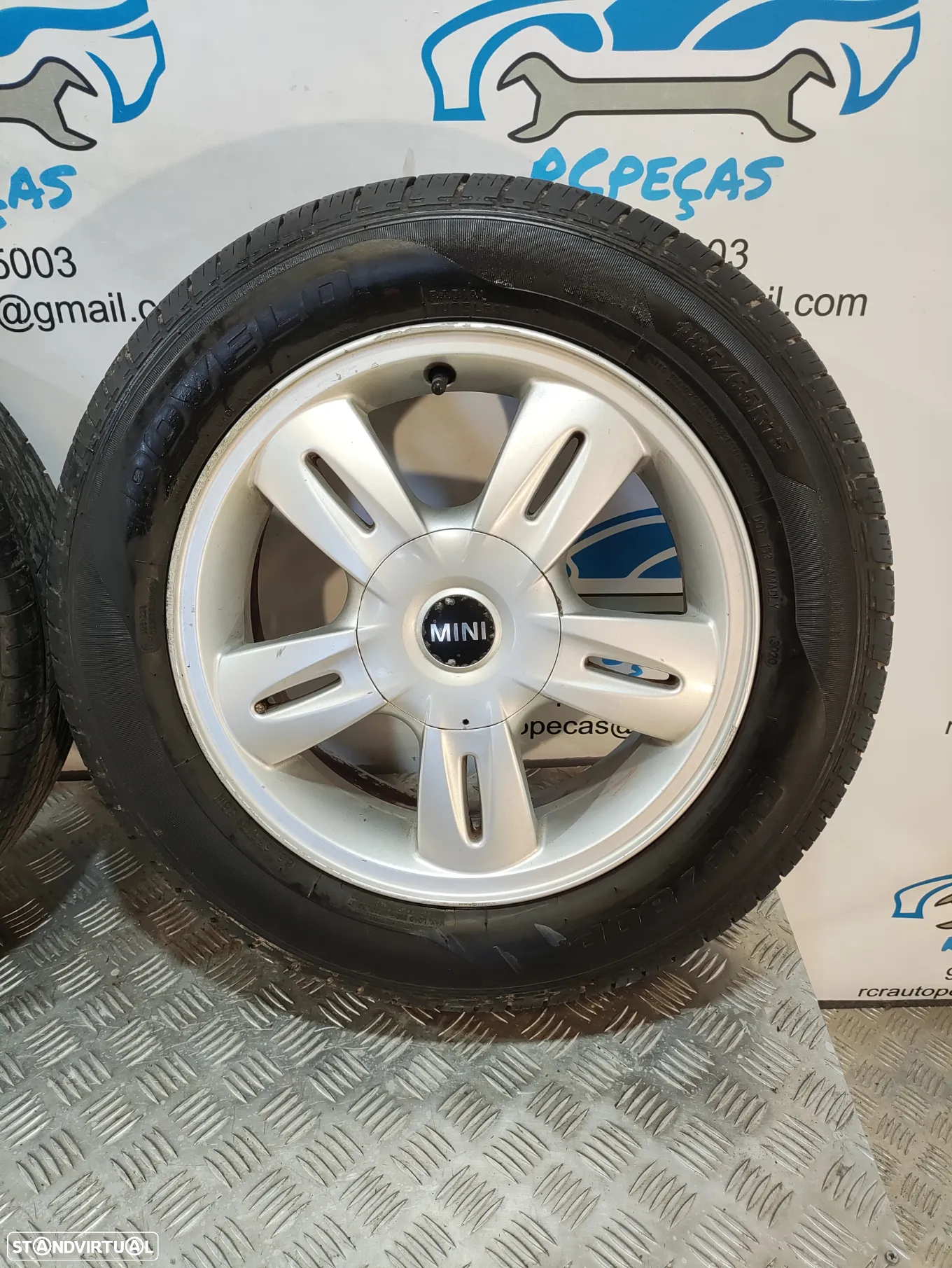 - Conjunto Jantes 15 Mini 5,5J ET45 4X100 6763295 - 4