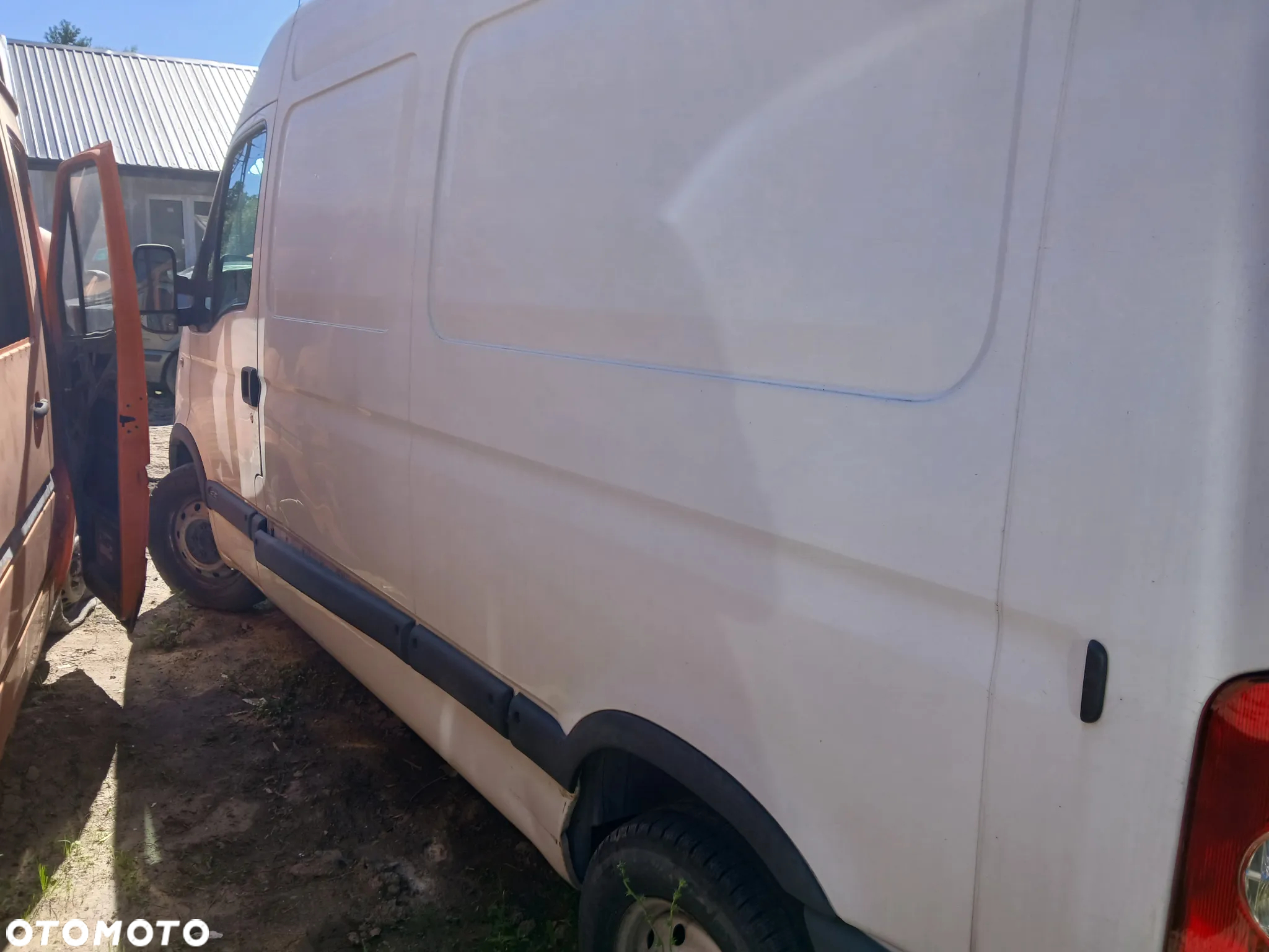 renault master 2 II opel movano kod lakieru nieczytelny zabudowa L2H2 maska pokrywa silnika klapa - 6