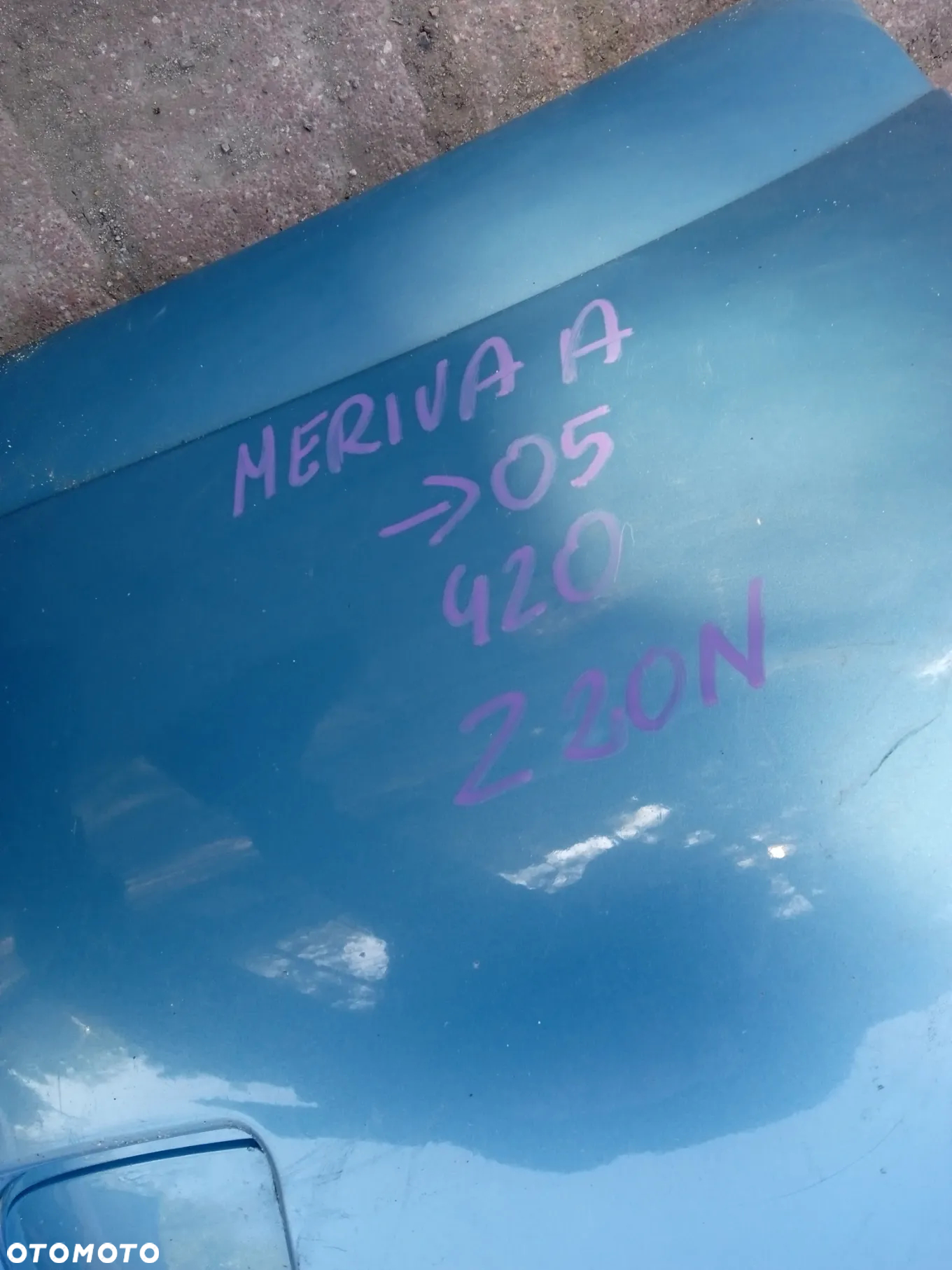ZDERZAK PRZEDNI OPEL MERIVA A 03-06 - 9