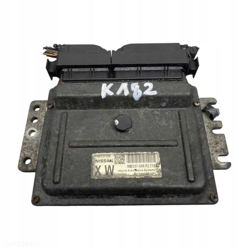 STEROWNIK KOMPUTER NISSAN MICRA K12 1.2 B MEC37-300 XW MEC37300 ECU - 1