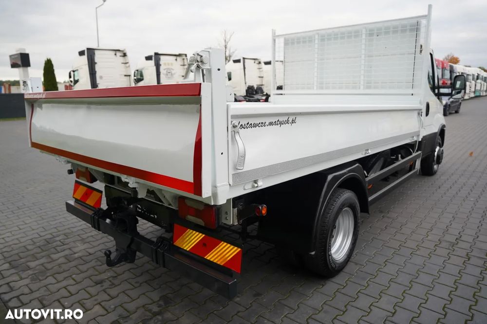 Iveco DAILY 72-180 / BASCULABILĂ - 3,5 M / DESCĂRCARE SPATE / ROȚI SPATE DUALE / MANUALĂ / IMPORT / - 23