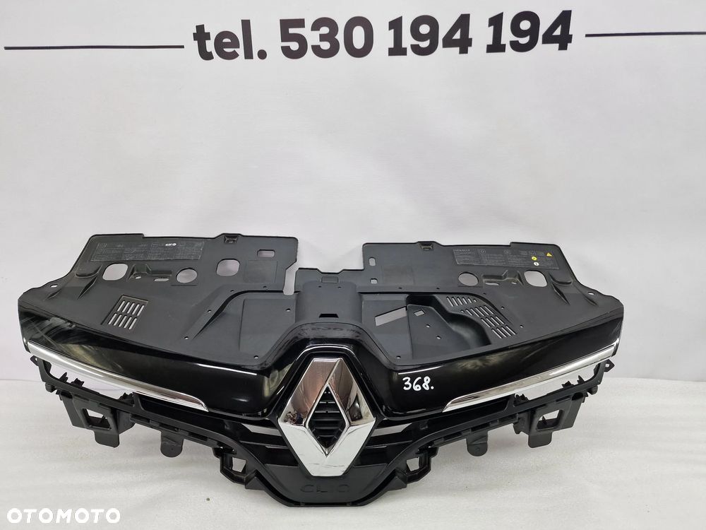 RENAULT CLIO IV 12- ATRAPA / GRILL PRZEDNI PRZÓD , NR 622563184R , NR AUKCJI GR368 - 1