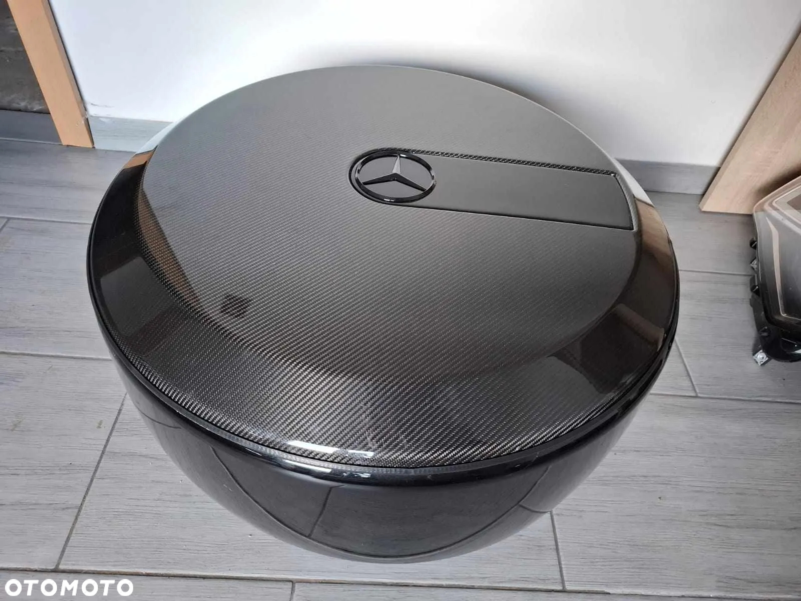 OSŁONA KOŁA ZAPASOWEGO CARBON DEKIEL MERCEDES G KLASA W463 OBUDOWA IDEALNA - 2