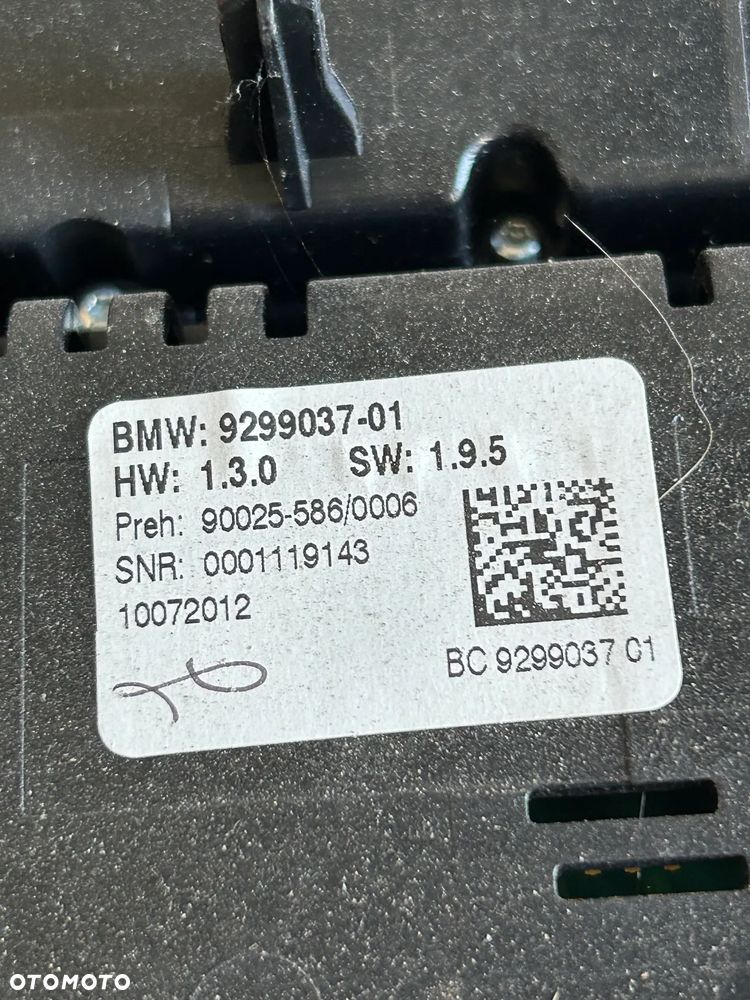 PANEL KLIMATYZACJI BMW F01 F02 9299037 - 3