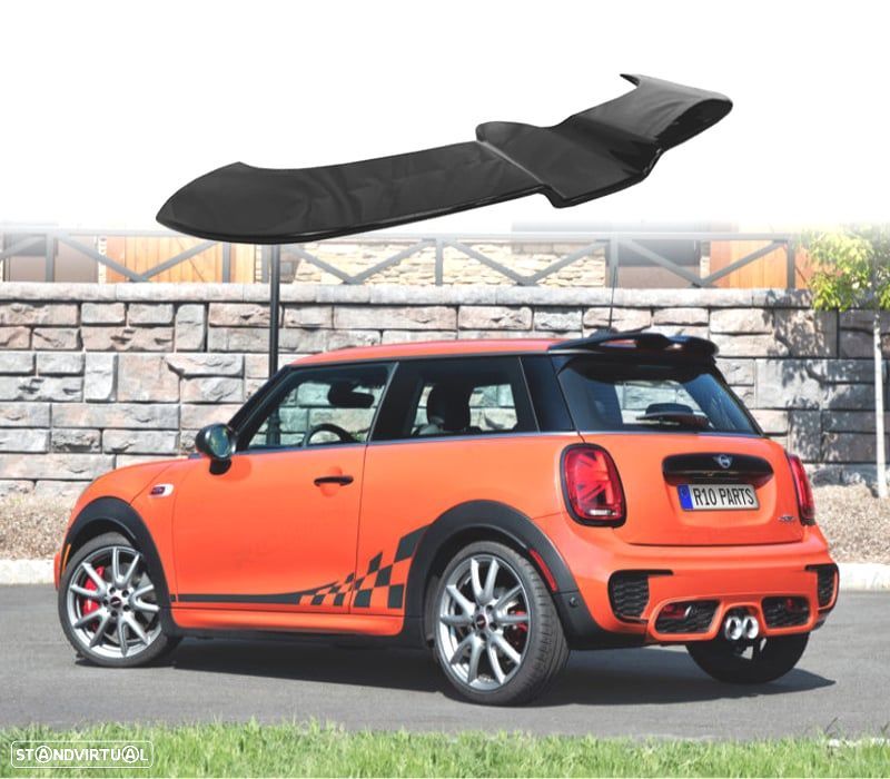 AILERON TETO MINI COOPER S F56 14-24 PRETO BRILHANTE - 1
