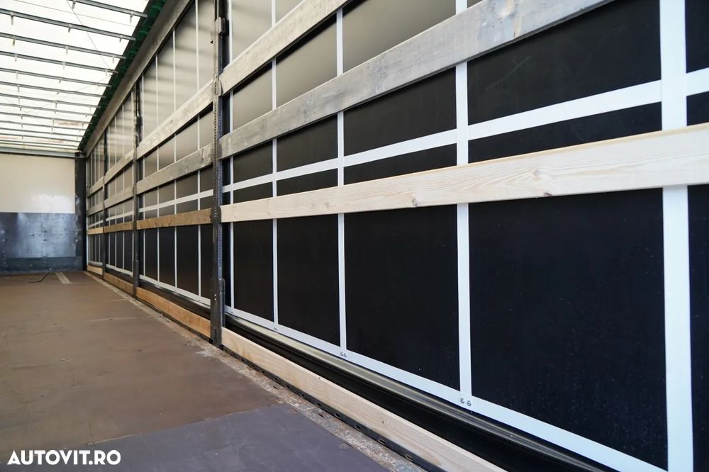 Wielton CORTINĂ WIELTON / MEGA / PLATFORMĂ JOSĂ / AXĂ RIDICATĂ / ACOPERIȘ RIDICAT - 19