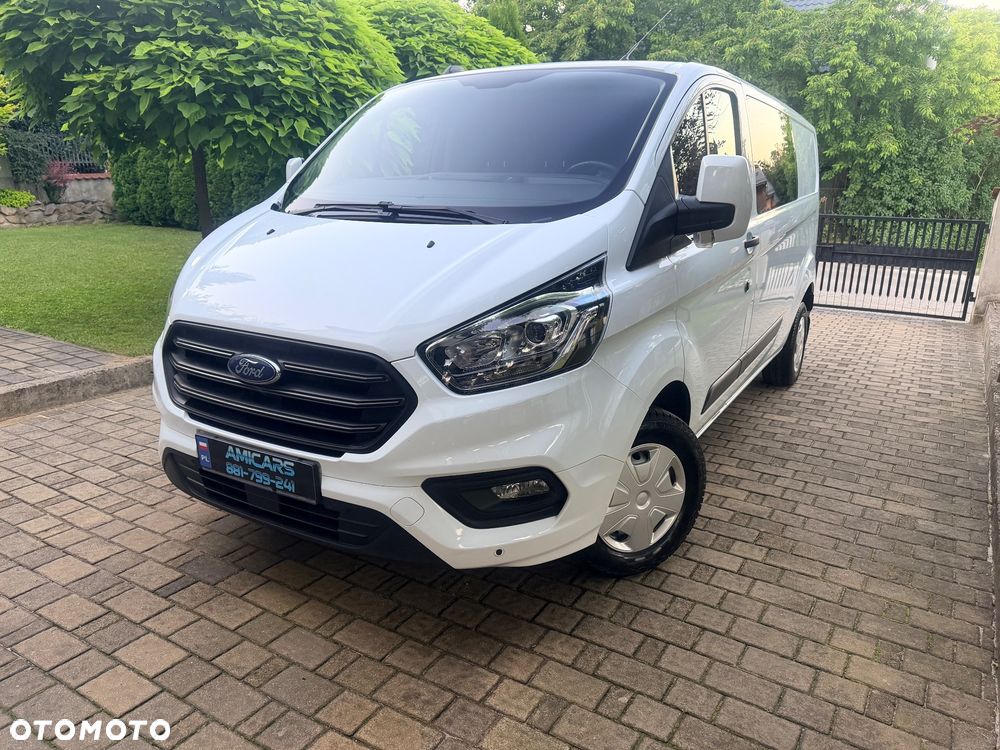 Ford Transit Custom BRYG. 6 OSÓB - L2H1 - SALON POLSKA - Bezwypadkowy - FAKTURA VAT 23% - Najmocniejsza Wersja 170km - PEŁNA HISTORIA SERWISOWA - ORYGINALNY PRZEBIEG - 10