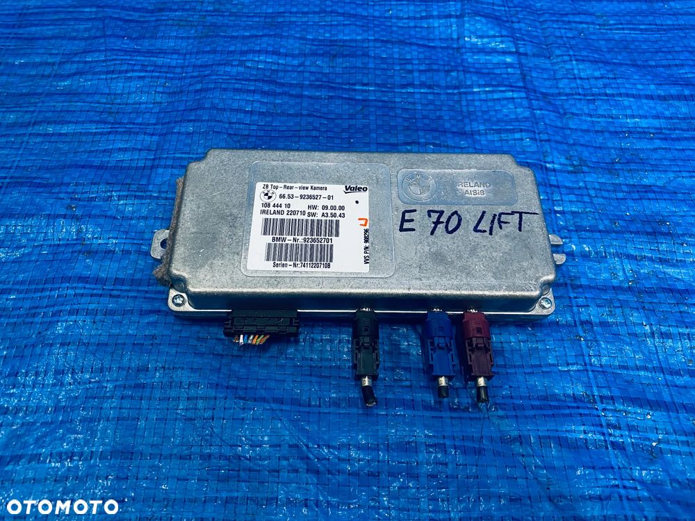 MODUŁ STEROWNIK KAMERY STEROWANIA KAMERĄ BMW X5 E70 X6 E71  11R ; 9236527 923652701 ORYGINAŁ - 1