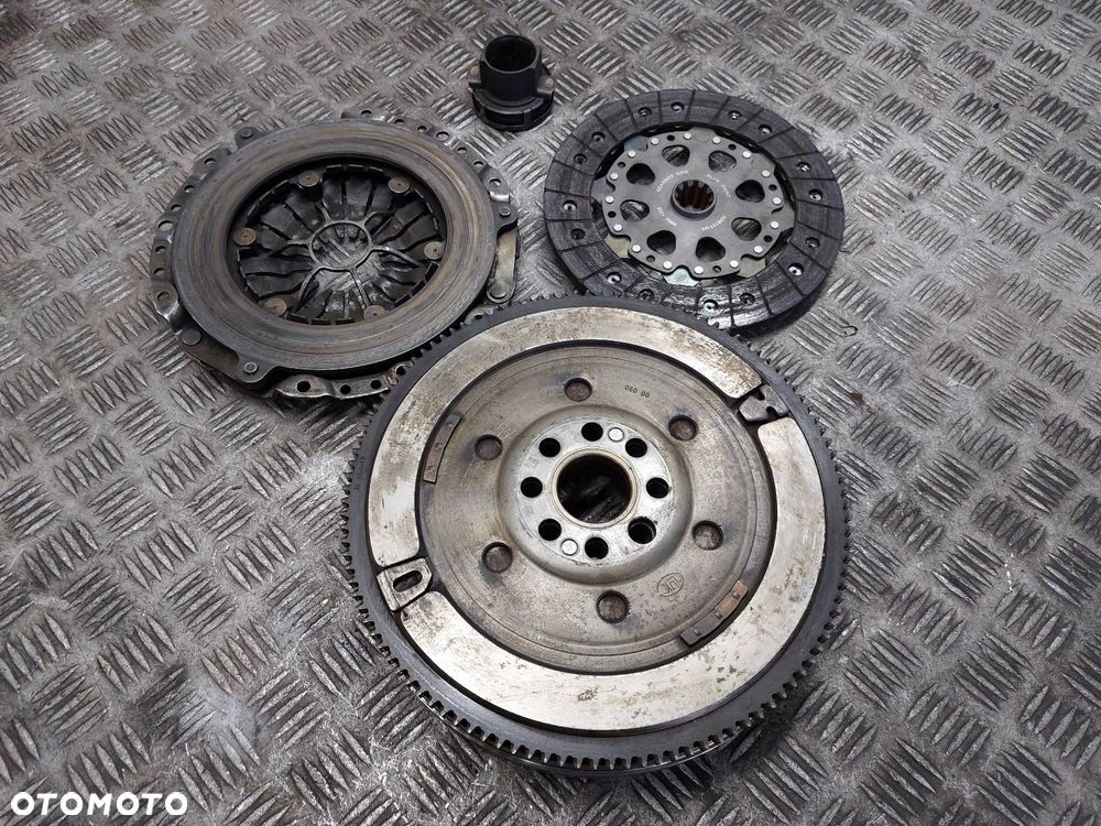 KOŁO DWUMASOWE + TARCZA + DOCISK + ŁOŻYSKO OPOROWE BMW E46 316I 1223711 - 7